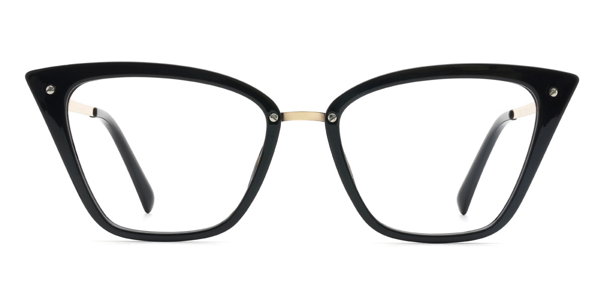 Black Gentry - Cat Eye Glasses