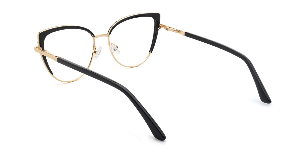 Negro Trishika Gafas - Cat Eye Glasses