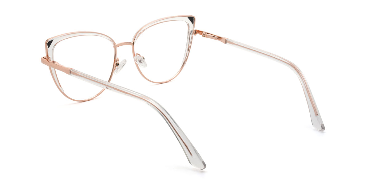Clear Trishika Glasses - Cat Eye Glasses