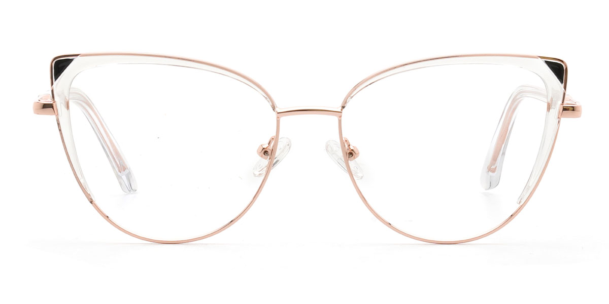 Clear Trishika Glasses - Cat Eye Glasses