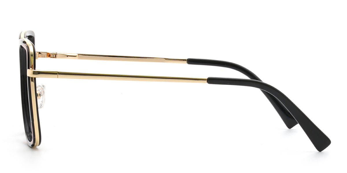 Negro Augie Gafas - Square Glasses