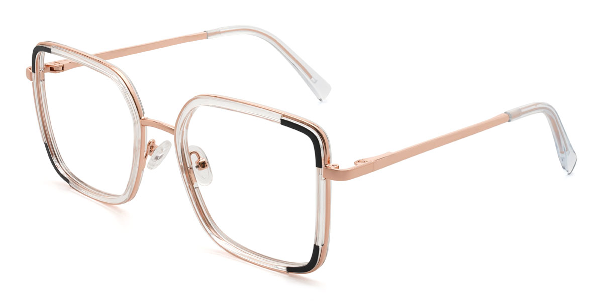 Clear Augie Glasses - Square Glasses
