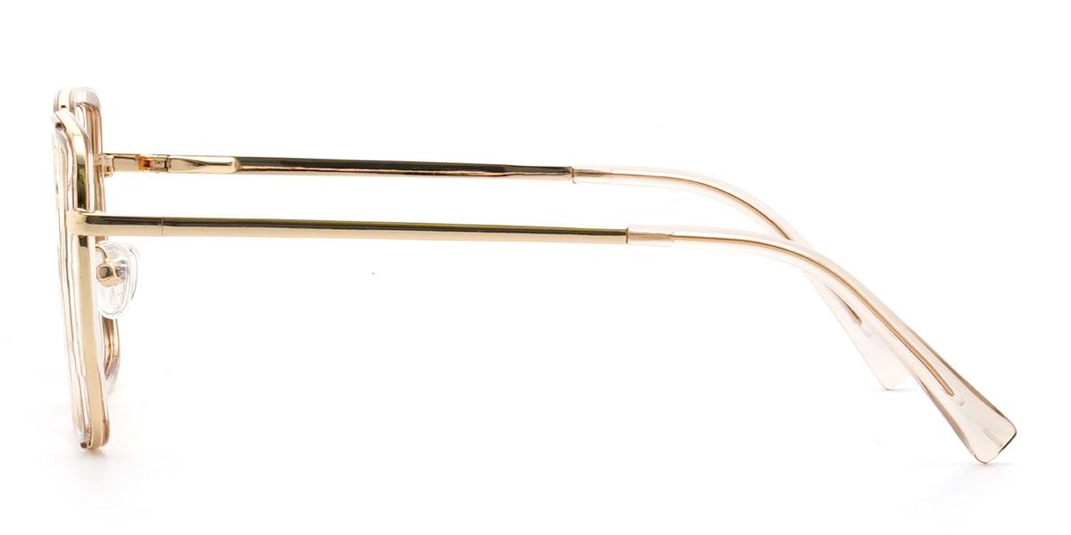 Champagne Augie Glasses - Square Glasses