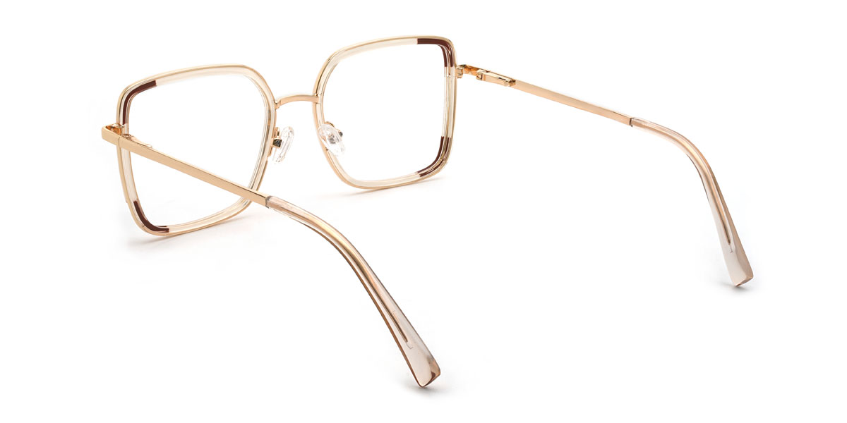 Champagne Augie Glasses - Square Glasses