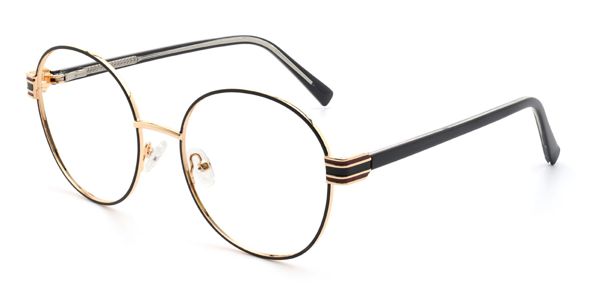 Negro Mikail Gafas - Oval Glasses