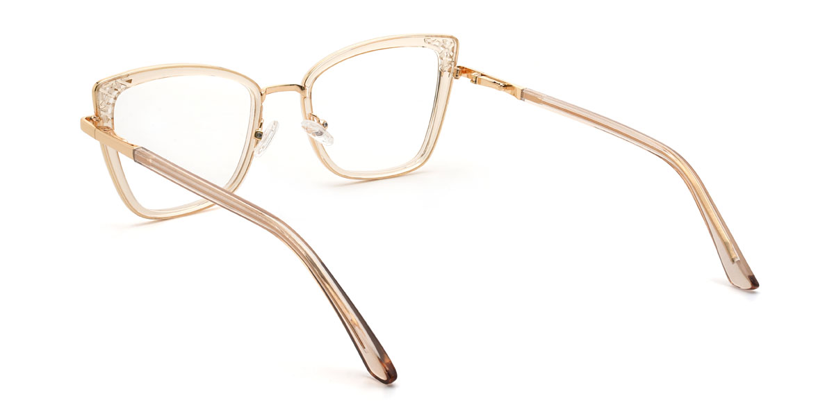 Champagne Susie Glasses - Cat Eye Glasses