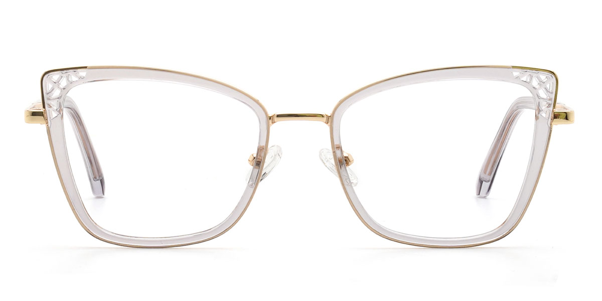 Gris clair Susie Lunettes - Cat Eye Glasses
