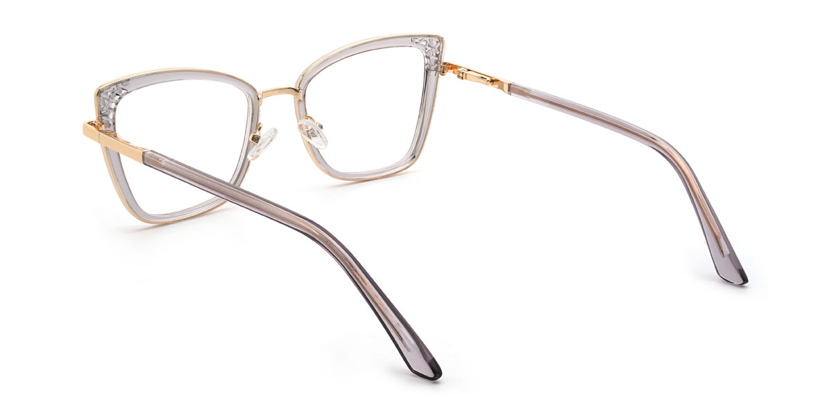 Gris clair Susie Lunettes - Cat Eye Glasses