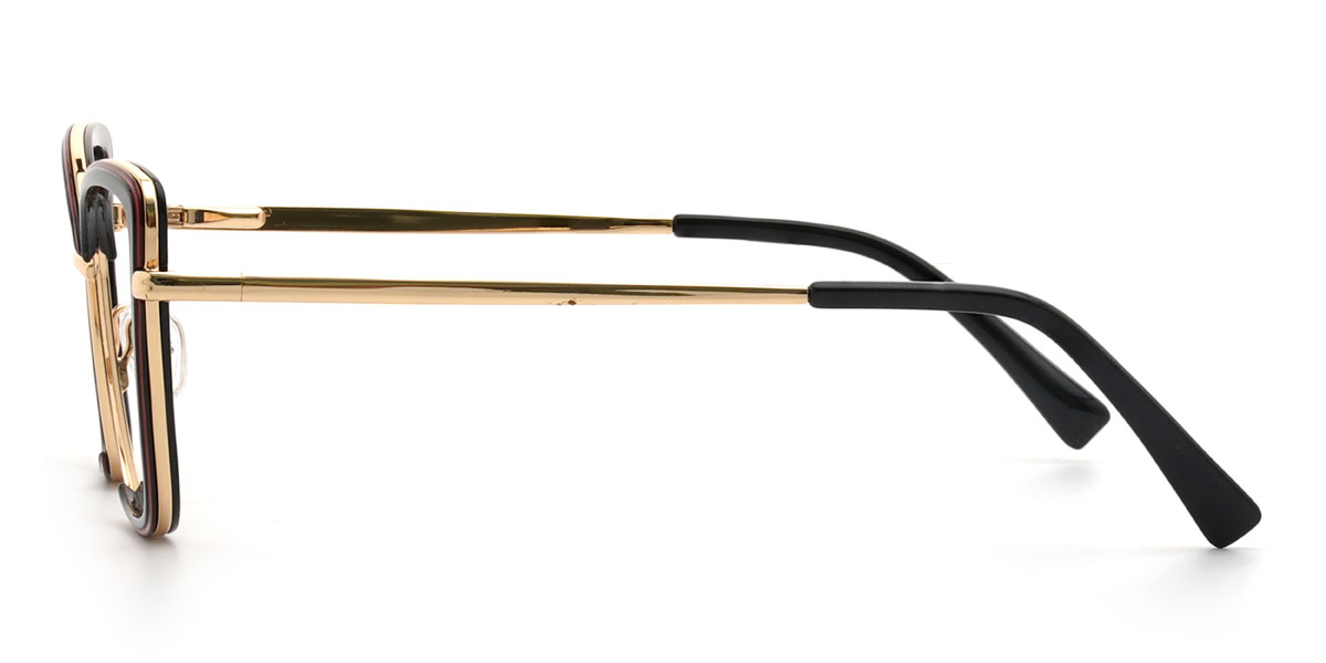 Black Ellena Glasses - Cat Eye Glasses