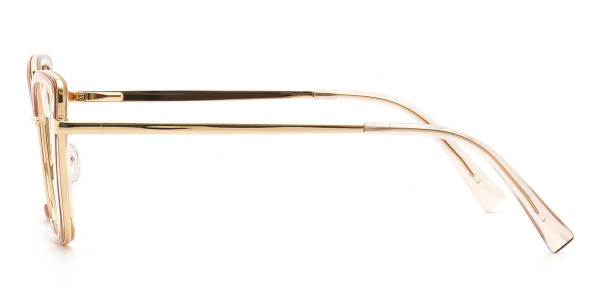 Champagne Ellena Glasses - Cat Eye Glasses