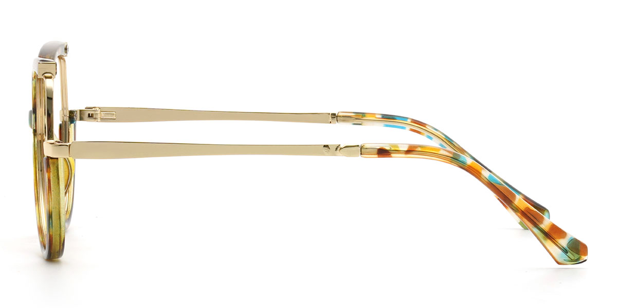 Colorful Agate Clarice Glasses - Oval Glasses