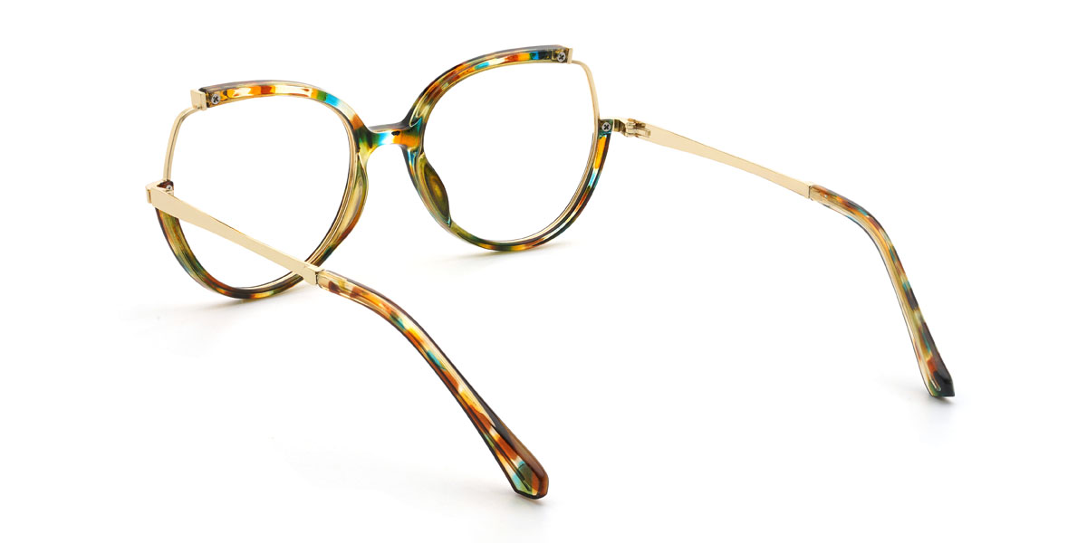 Colorful Agate Clarice Glasses - Oval Glasses
