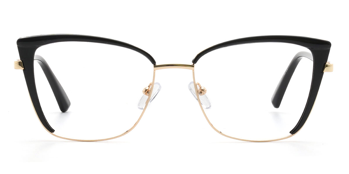 Black Viktoria - Cat Eye Glasses