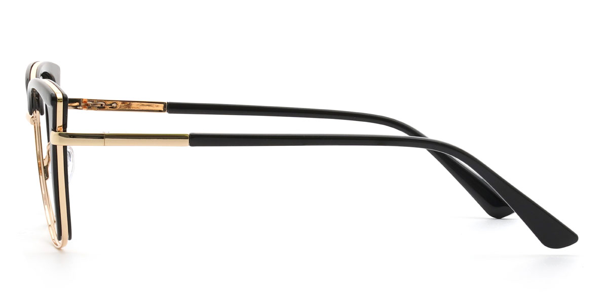 Negro Viktoria Gafas - Cat Eye Glasses