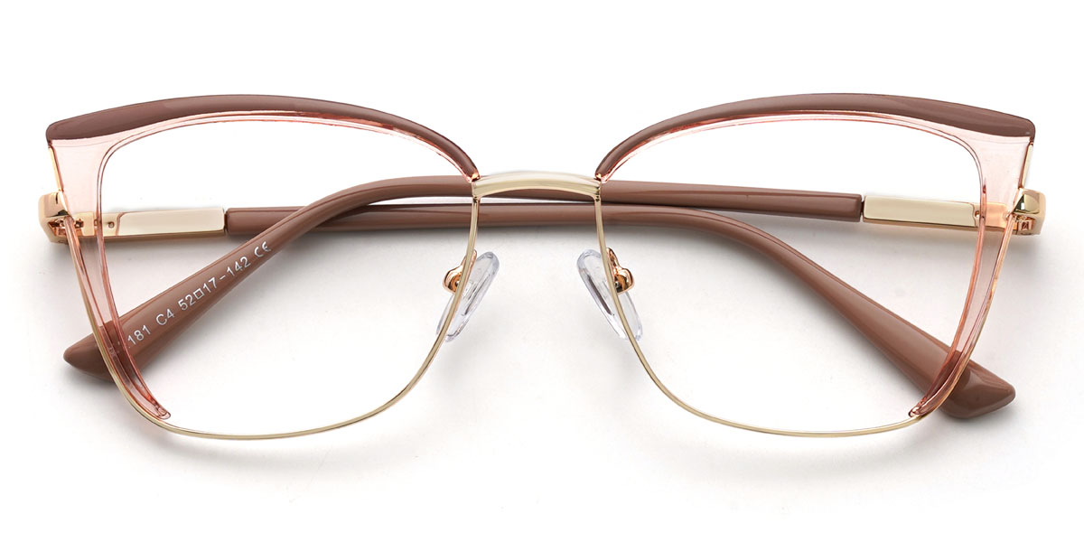 Hell Rosa Viktoria Brille - Cat Eye Glasses