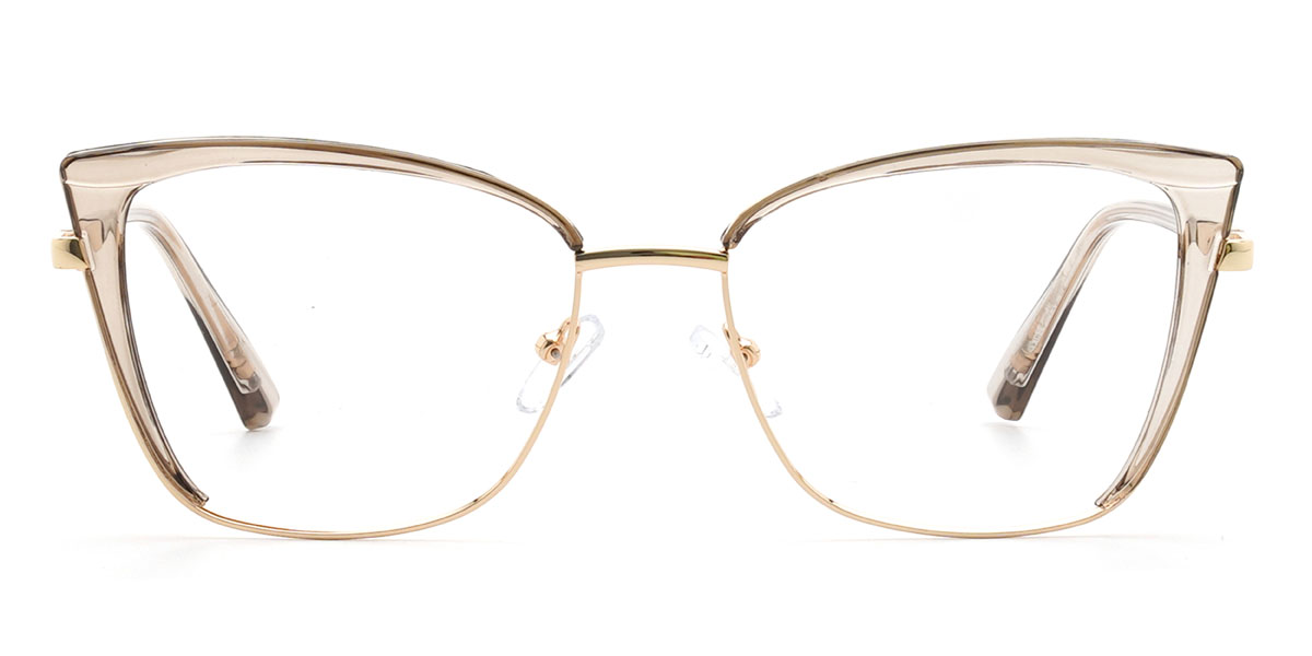 Clear Grey Viktoria Glasses - Cat Eye Glasses