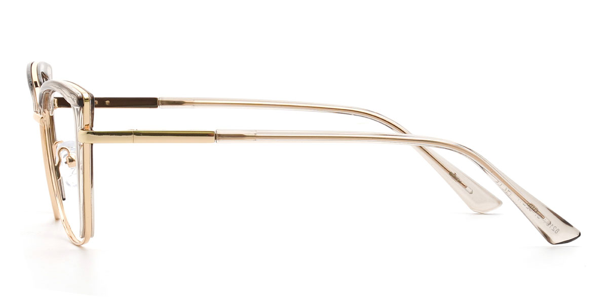 Clear Grey Viktoria Glasses - Cat Eye Glasses
