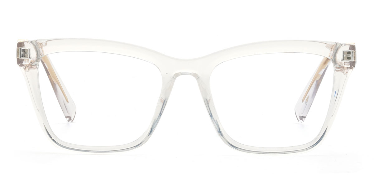 Clear Farrah - Rectangle Glasses