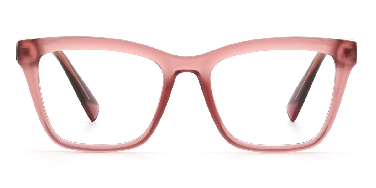 Rózsaszín Farrah Szemüveg - Rectangle Glasses