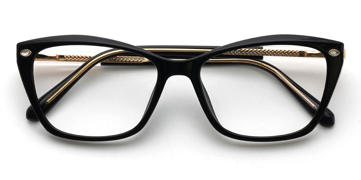 Black Quest Glasses - Rectangle Glasses