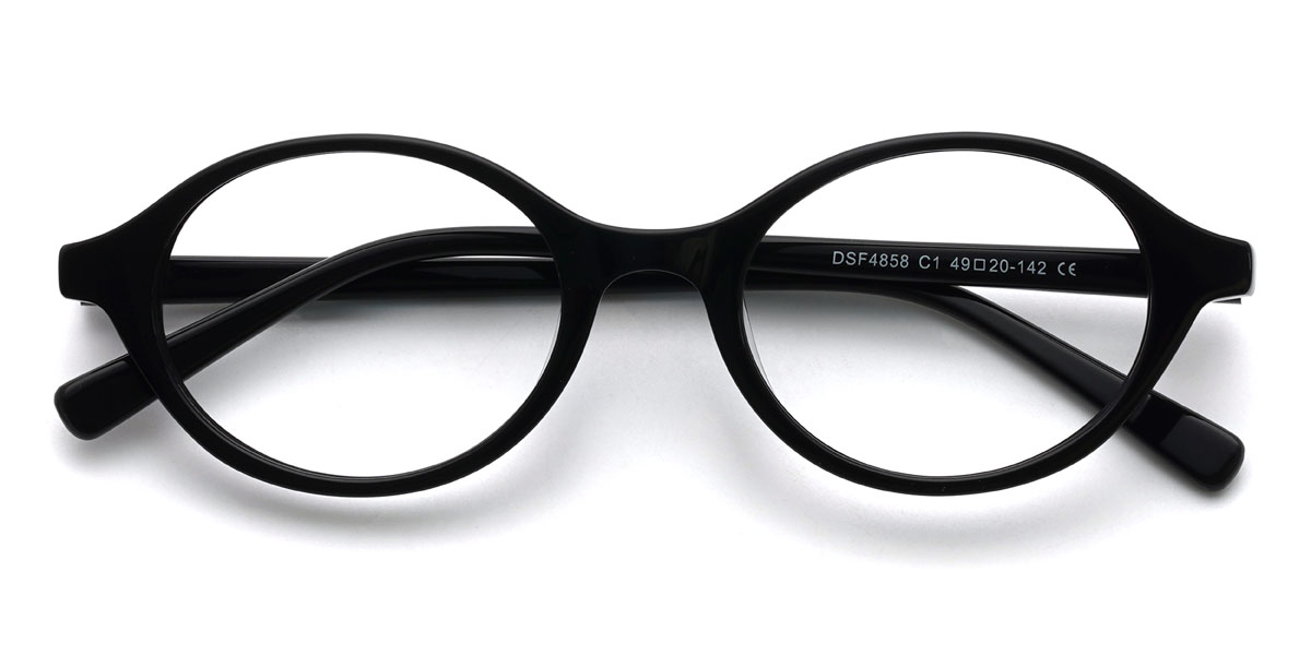 Fekete Julietta Szemüveg - Oval Glasses