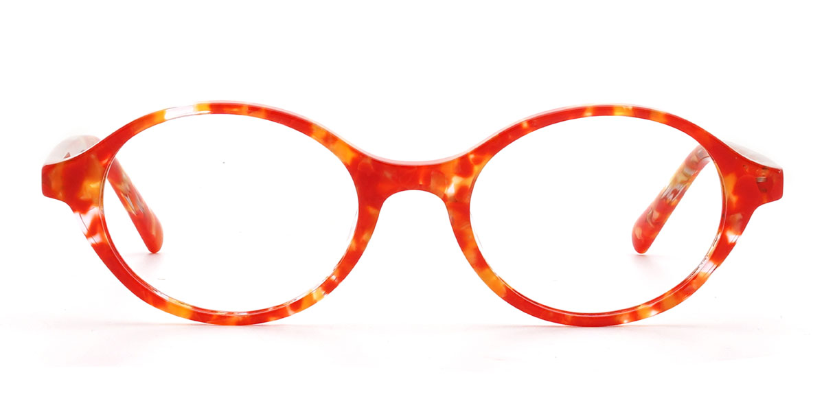 Vörös teknőspáncél Julietta Szemüveg - Oval Glasses