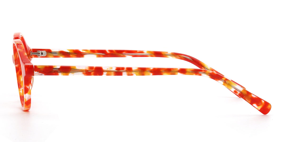 Vörös teknőspáncél Julietta Szemüveg - Oval Glasses