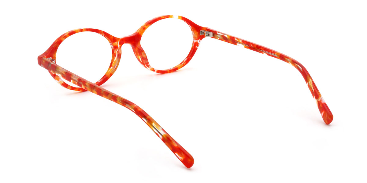 Vörös teknőspáncél Julietta Szemüveg - Oval Glasses
