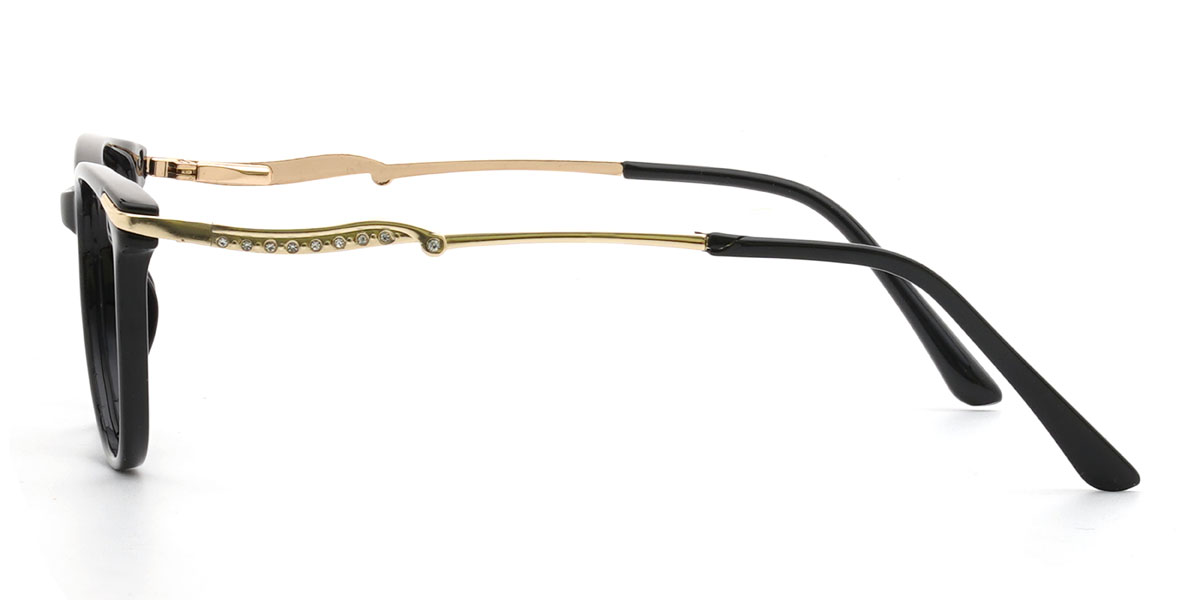 Noir Paulette Lunettes - Oval Glasses