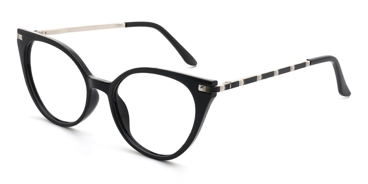 Negro Francisca Gafas - Oval Glasses