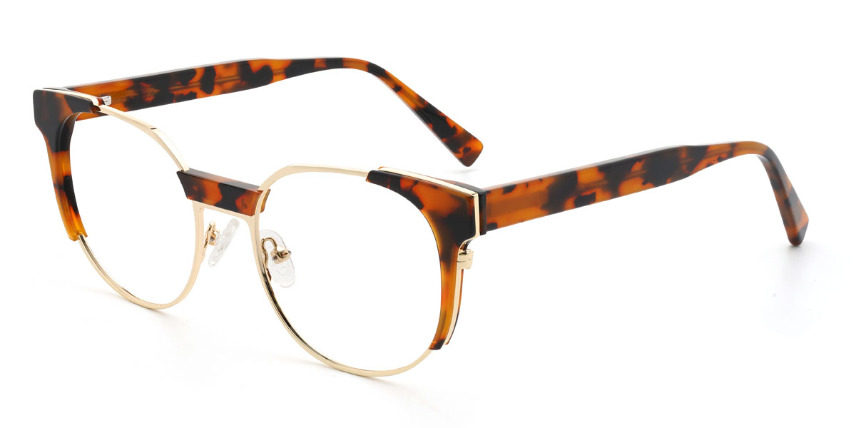 Tortoiseshell Townes Glasses - Oval Glasses