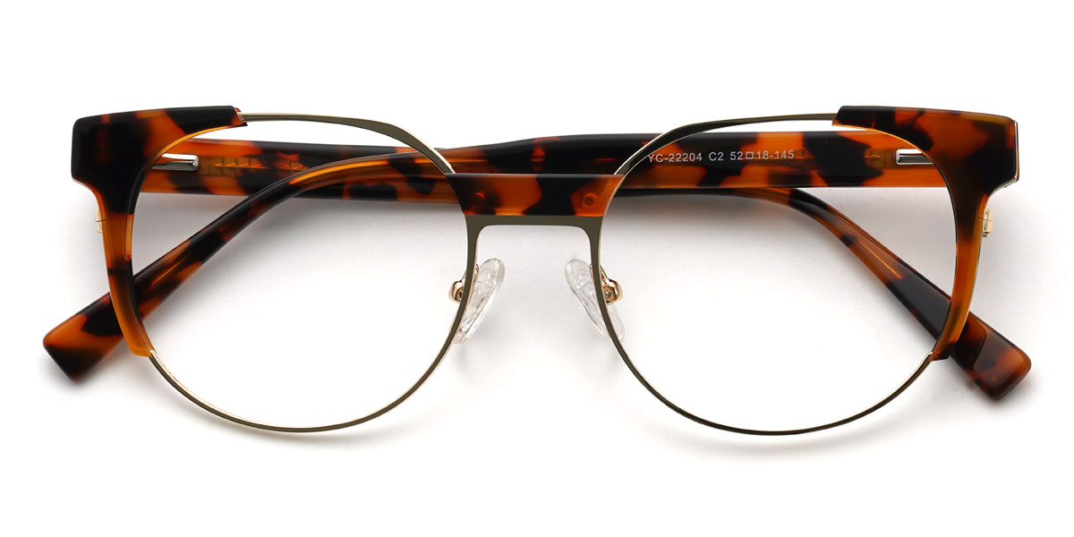 Tortoiseshell Townes Glasses - Oval Glasses