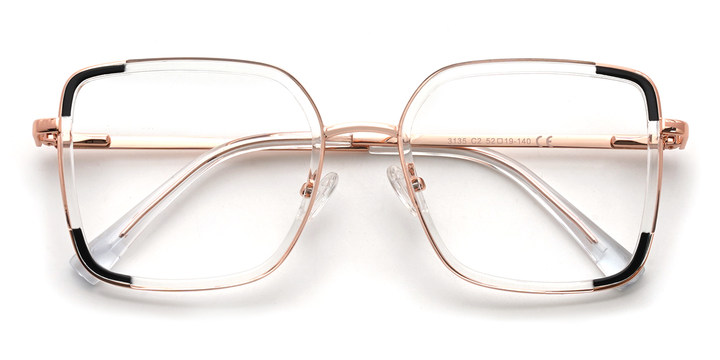 Clear Augie Glasses - Square Glasses