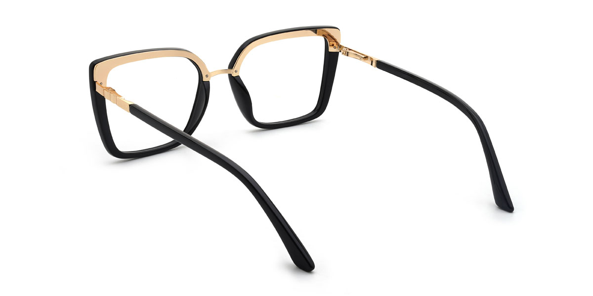 Black Bellamy Glasses - Rectangle Glasses