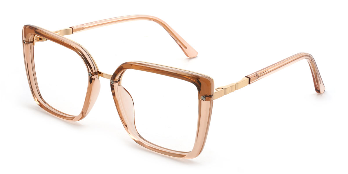 Orange Bellamy Glasses - Rectangle Glasses