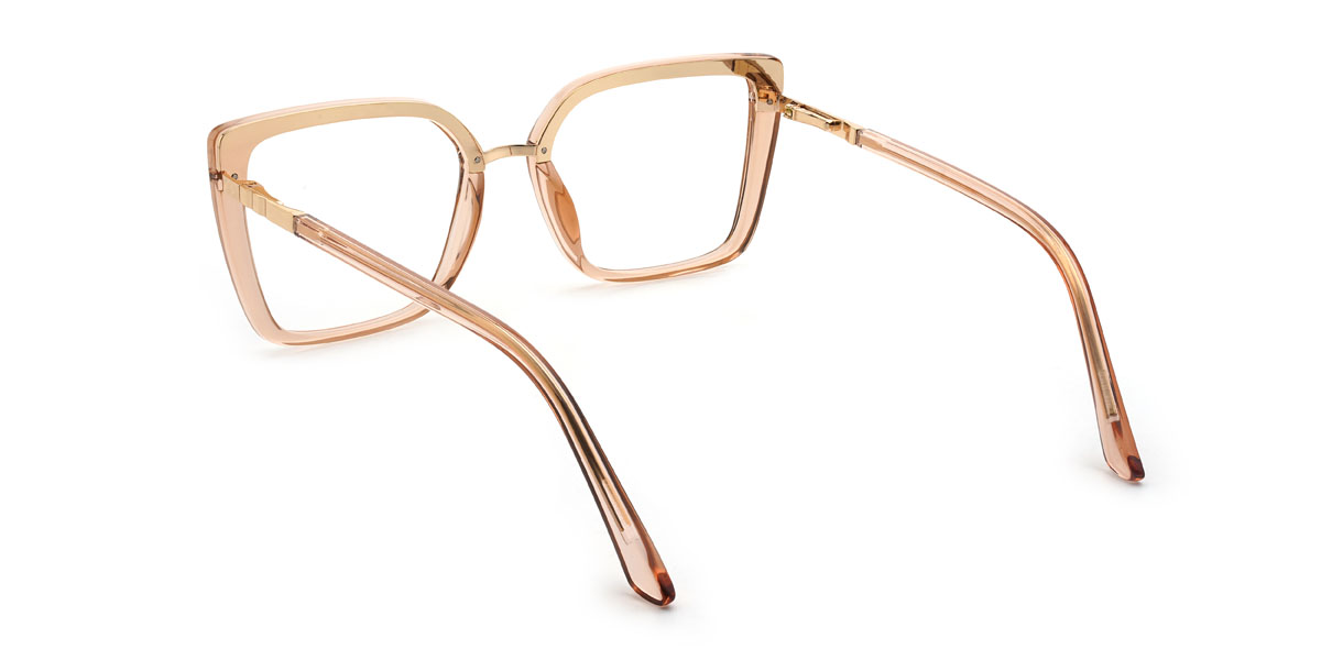 Orange Bellamy Glasses - Rectangle Glasses