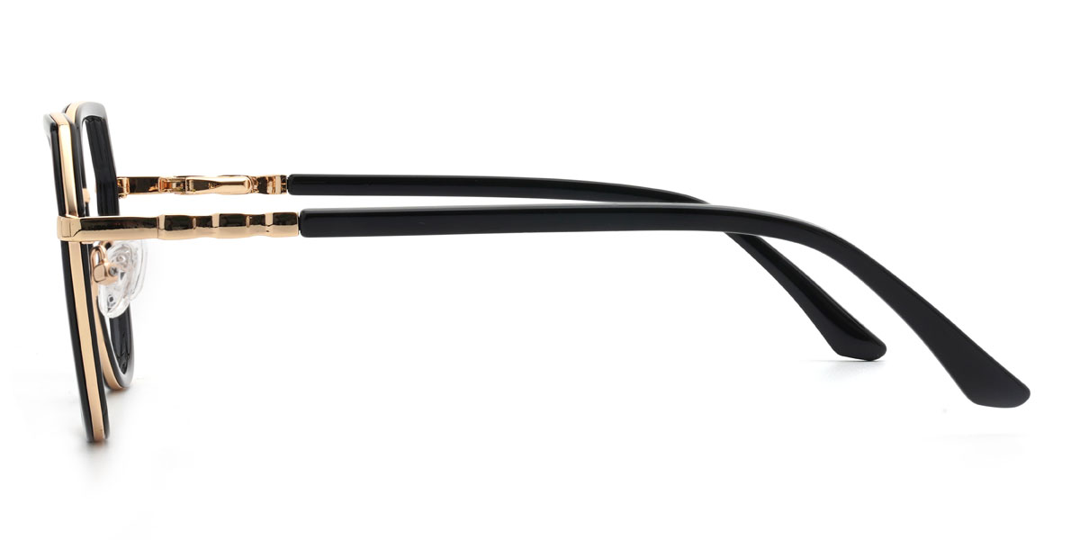 Negro Arielle Gafas - Oval Glasses