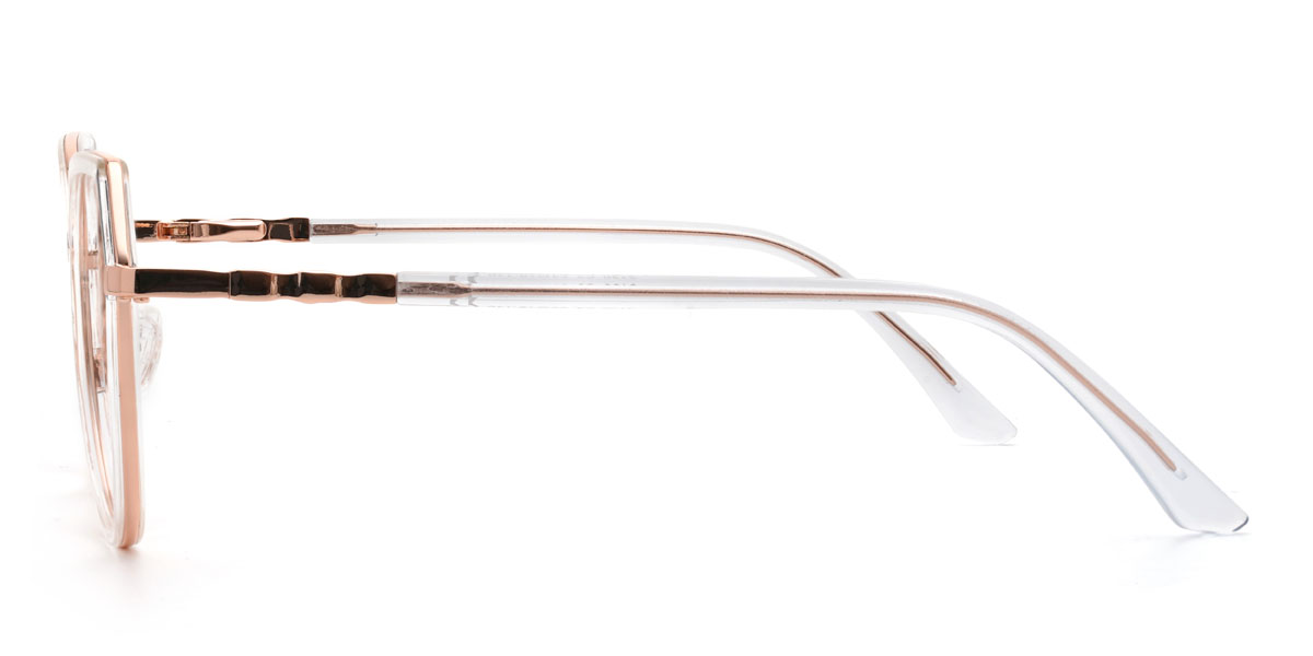 Clear Arielle Glasses - Oval Glasses