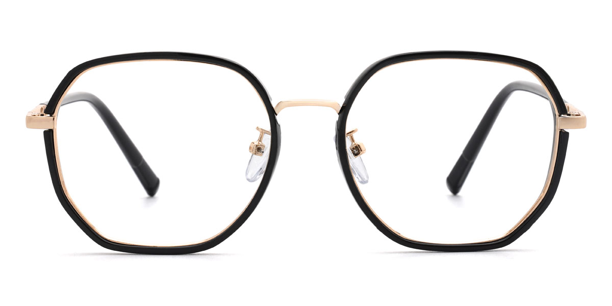 Black Uriella - Oval Glasses