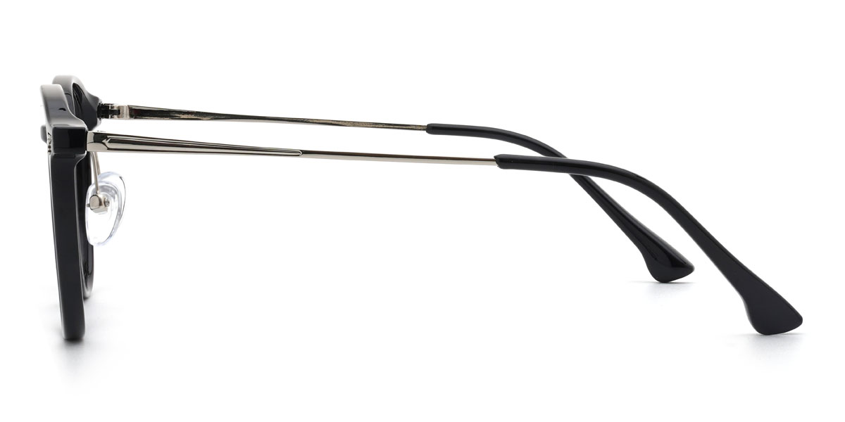 Fekete Xaylen Szemüveg - Oval Glasses