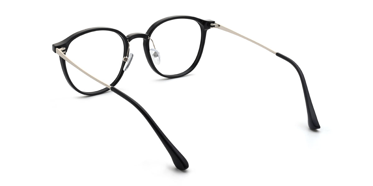 Fekete Xaylen Szemüveg - Oval Glasses