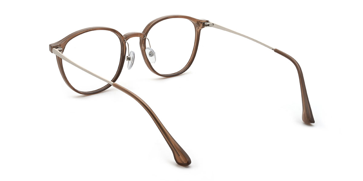 Marrón Xaylen Gafas - Oval Glasses