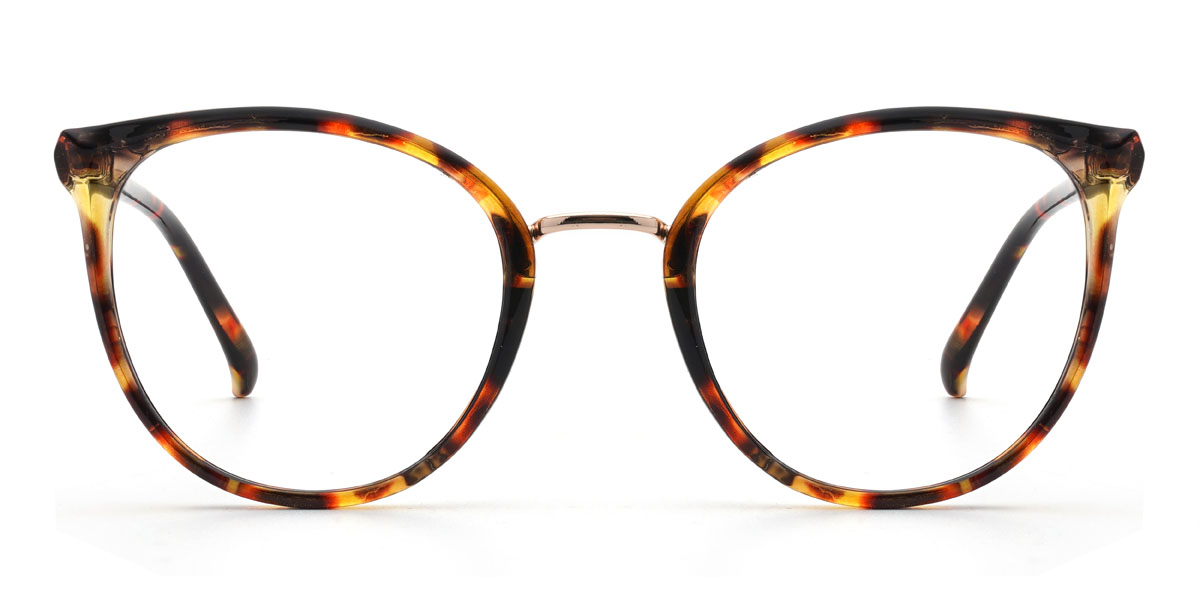 Tortoiseshell Zacari - Oval Glasses
