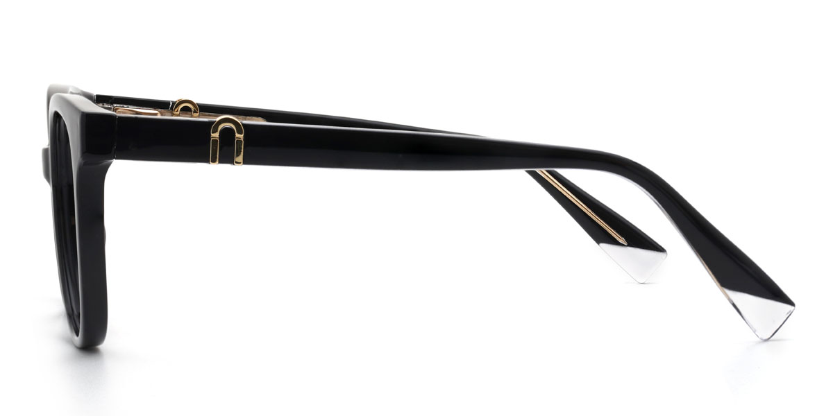 Black Wallace Glasses - Oval Glasses
