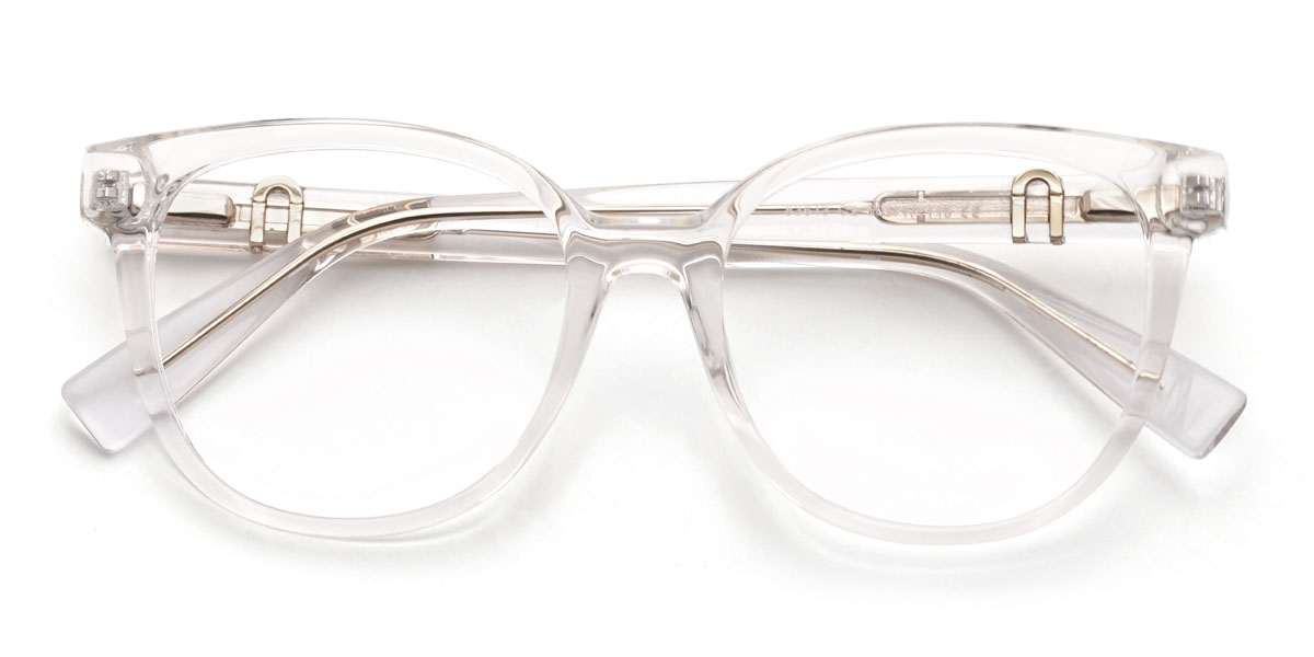 Clear Wallace Glasses - Oval Glasses