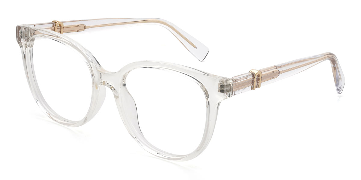 Clear Wallace Glasses - Oval Glasses