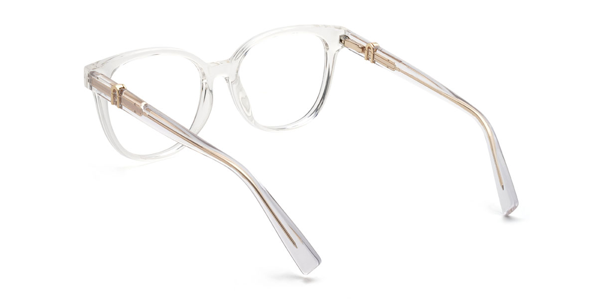 Clear Wallace Glasses - Oval Glasses
