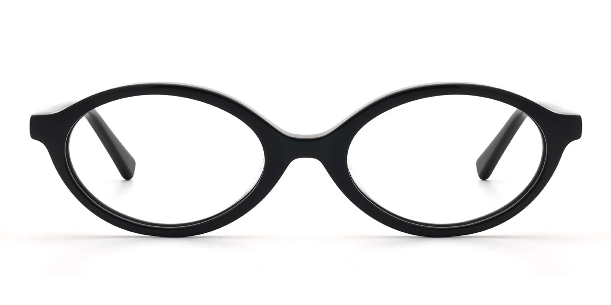 Schwarz Raheem Brille - Oval Glasses