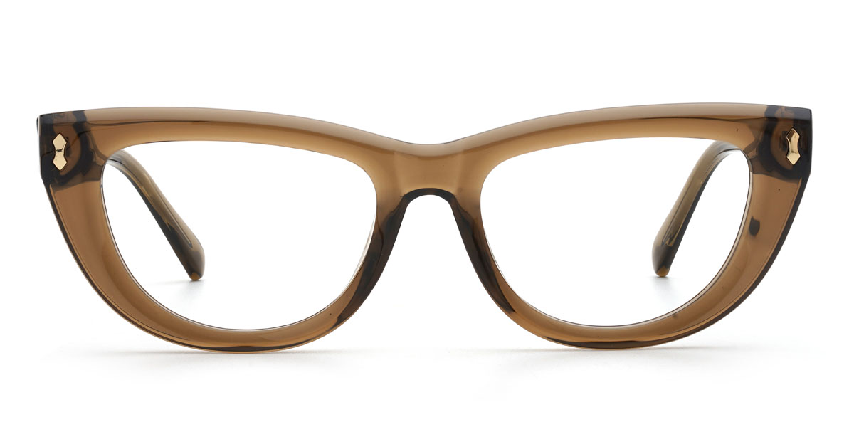 Marrón Vedansh Gafas - Oval Glasses
