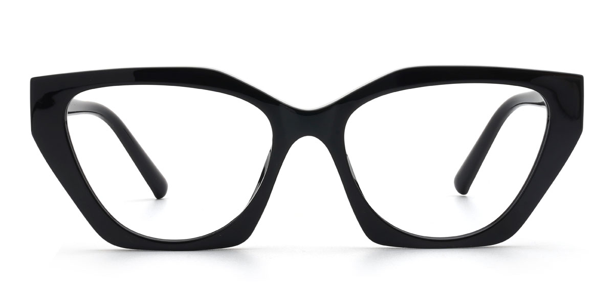 Black Gitty - Cat Eye Glasses